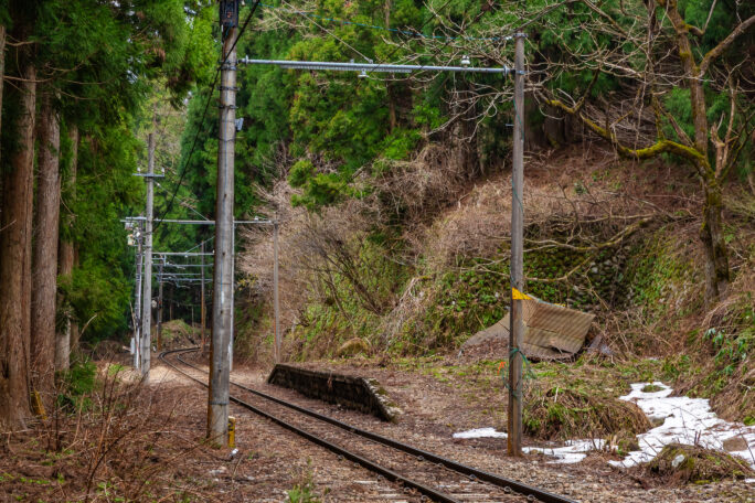 富山地方鉄道立山線・芦峅寺駅跡（富山県：2026年3月）