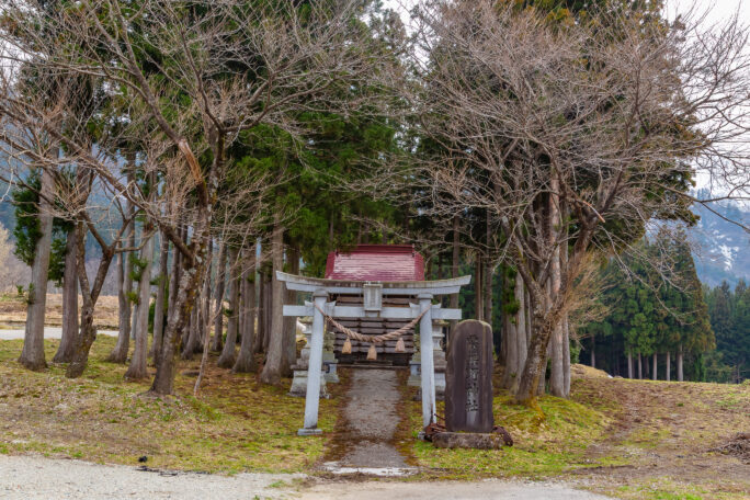 呉東・立山・粟巣野神社（富山県：2026年3月）