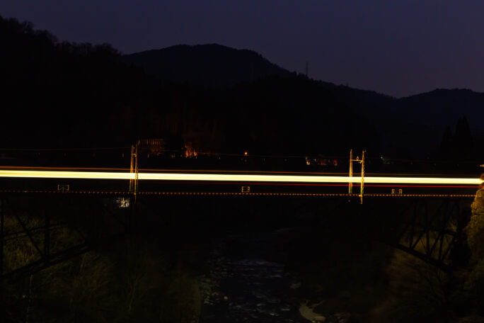 富山地方鉄道立山線・千垣駅・千垣橋梁（富山県：2026年3月）