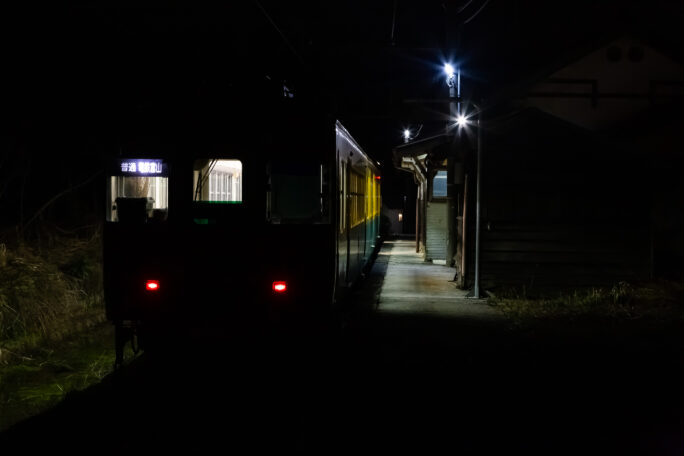 富山地方鉄道立山線・千垣駅（富山県：2026年3月）