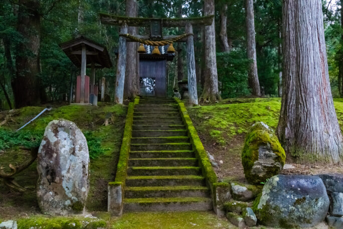 呉東・立山・中地山神社（富山県：2026年3月）