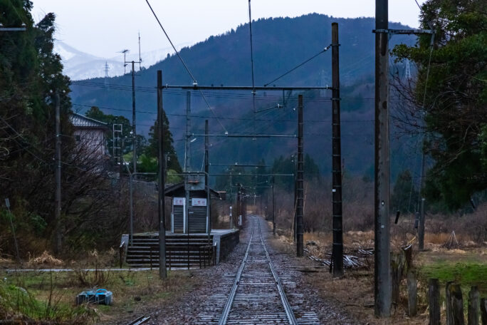 富山地方鉄道立山線・横江駅（富山県：2026年3月）