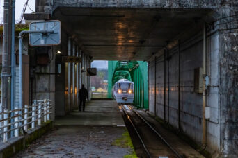 富山地方鉄道上滝線・大川寺駅(富山県:2026年3月)