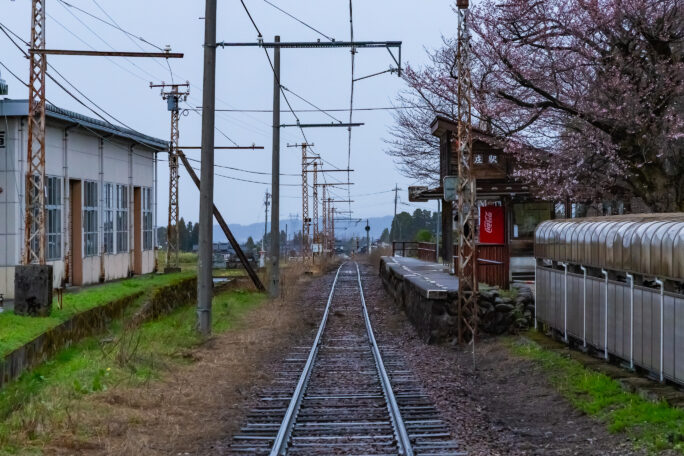 富山地方鉄道上滝線・大庄駅（富山県：2026年3月）