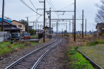 富山地方鉄道上滝線・開発駅(富山県:2026年3月)