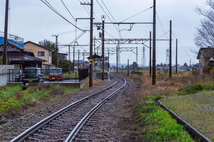 富山地方鉄道上滝線・開発駅（富山県：2026年3月）