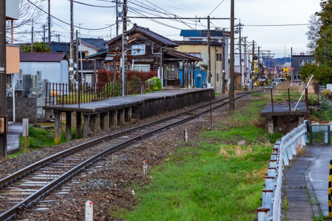 富山地方鉄道上滝線・上堀駅（富山県：2026年3月）
