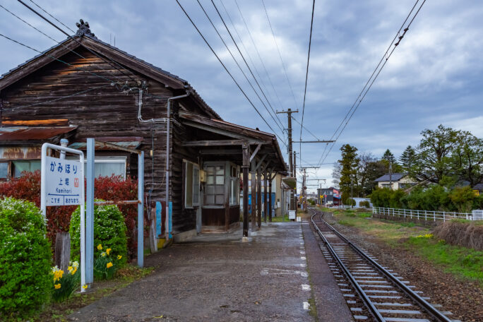 富山地方鉄道上滝線・上堀駅（富山県：2026年3月）