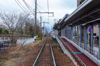 富山地方鉄道不二越線・栄町駅(富山県:2026年3月)