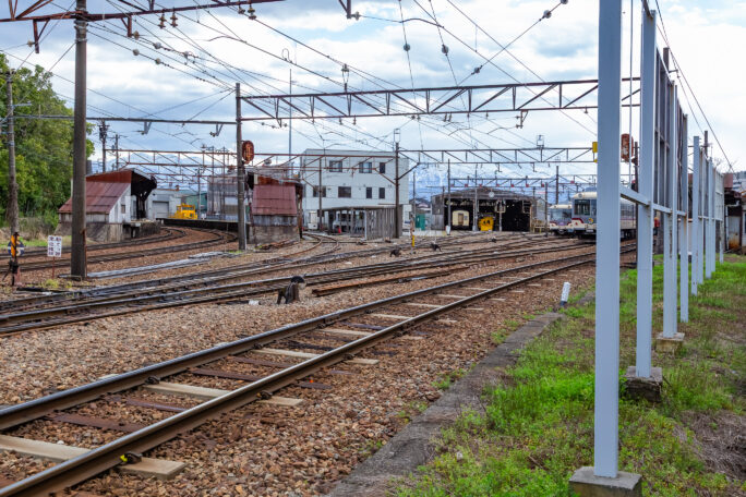 富山地方鉄道不二越線・本線・稲荷町駅（富山県：2026年3月）