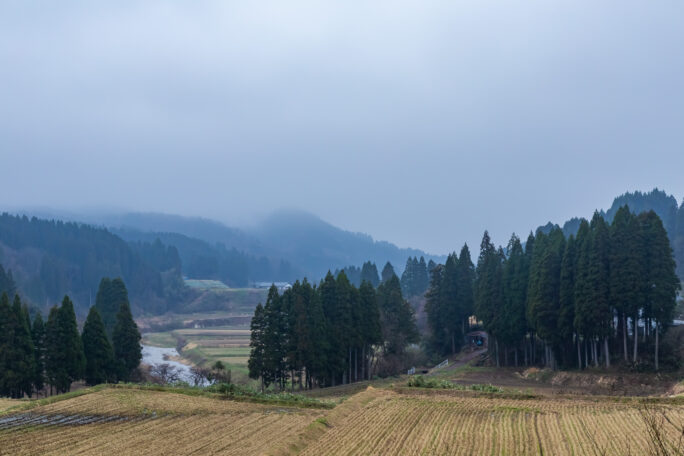 呉東・婦中・下瀬集落付近（富山県：2026年3月）