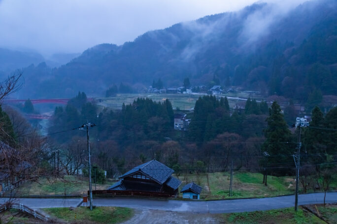 呉西・庄川・小牧集落付近（富山県：2026年4月）