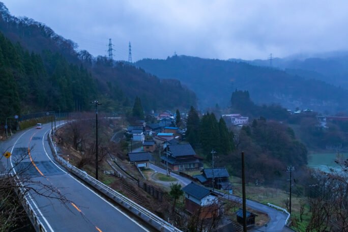 呉西・庄川・小牧集落付近（富山県：2026年4月）