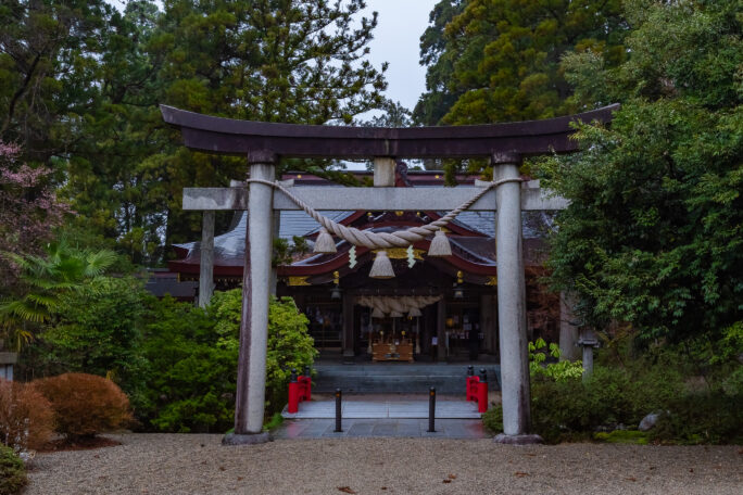 加越能鉄道加越線・高瀬神社駅跡付近・高瀬神社（富山県：2026年4月）