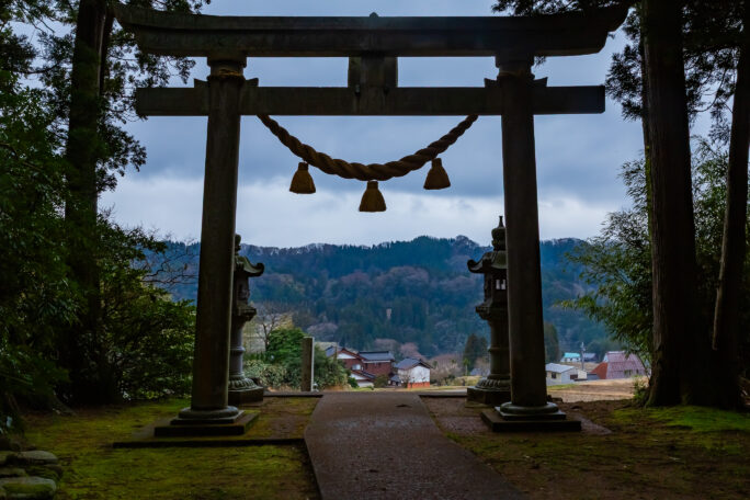 能登・羽咋・神子原八幡社（石川県：2026年4月）