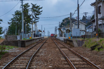 JR氷見線・雨晴駅(富山県:2026年4月)