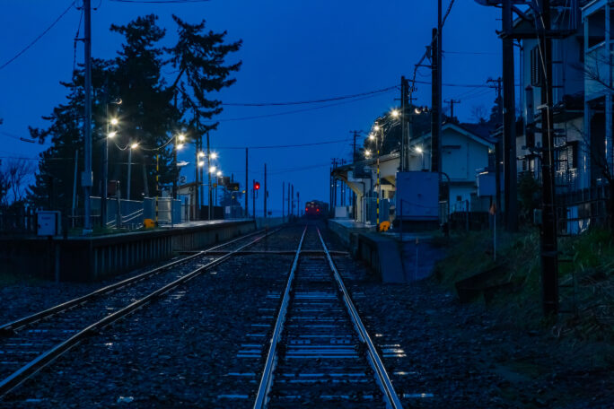 JR氷見線・雨晴駅（富山県：2026年4月）