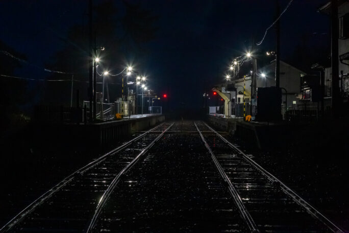JR氷見線・雨晴駅（富山県：2026年4月）