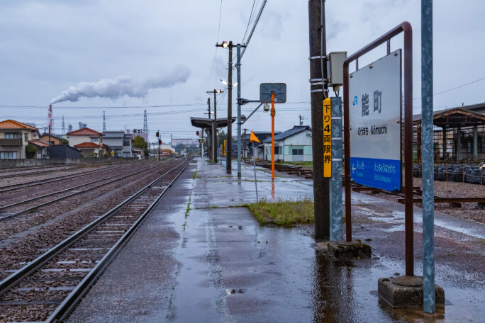 JR氷見線・能町駅（富山県：2026年4月）