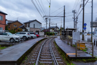万葉線・高岡軌道線・能町口停留場（富山県：2026年4月）