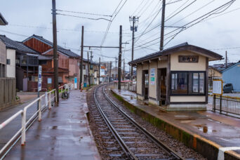 万葉線・新湊港線・新町口駅（富山県：2026年4月）
