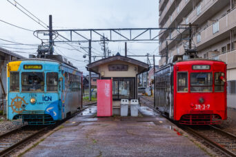万葉線・新湊港線・中新湊駅（富山県：2026年4月）