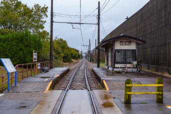 万葉線・新湊港線・東新湊駅（富山県：2026年4月）