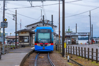 万葉線・新湊港線・越ノ潟駅・富山県営渡船・越ノ潟発着場（富山県：2026年4月）