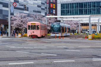 富山地方鉄道富山駅南北接続線・富山駅停留場（富山県：2026年4月）