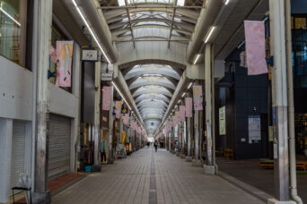 富山地方鉄道富山軌道線本線・中町（西町北）停留場付近・総曲輪通り（富山県：2026年4月）