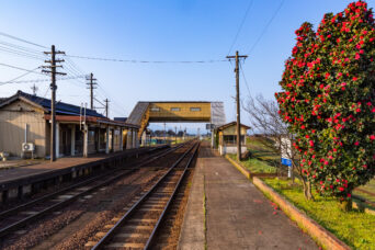 JR城端線・二塚駅（富山県：2026年4月）