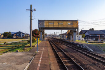 JR城端線・二塚駅（富山県：2026年4月）