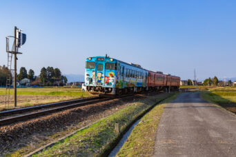 JR城端線・二塚駅～林駅間（富山県：2026年4月）