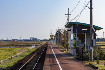 JR城端線・林駅（富山県：2026年4月）