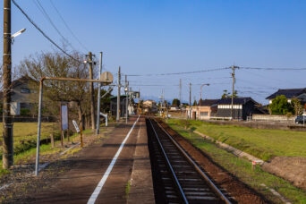 JR城端線・林駅（富山県：2026年4月）