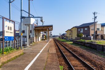JR城端線・油田駅（富山県：2026年4月）