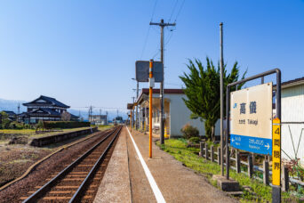 JR城端線・高儀駅（富山県：2026年4月）