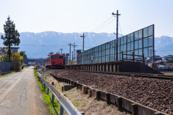 JR城端線・越中山田駅（富山県：2026年4月）