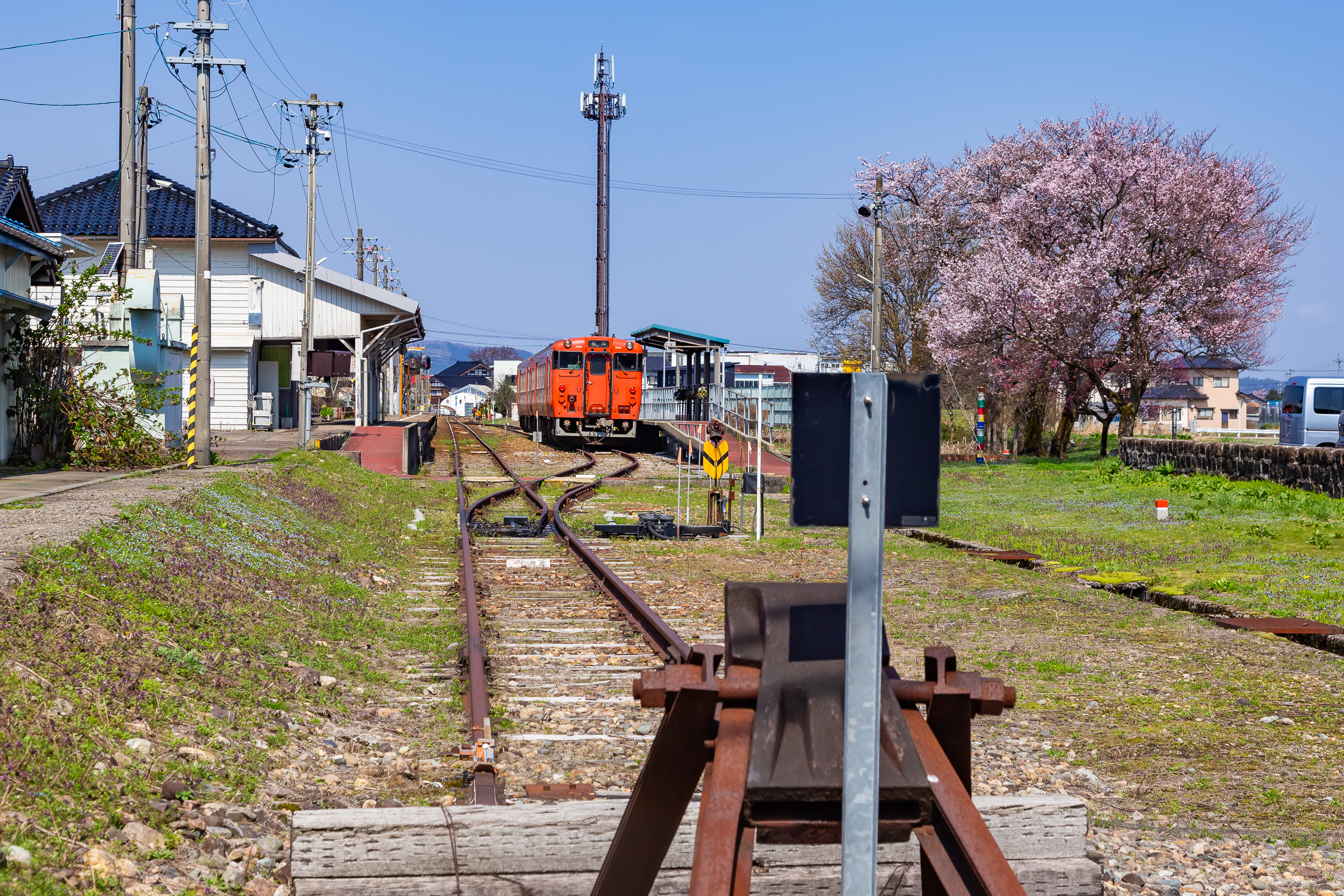 JR城端線・城端駅（富山県：2026年4月）
