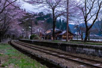 長良川鉄道越美南線・北濃駅（岐阜県：2026年4月）