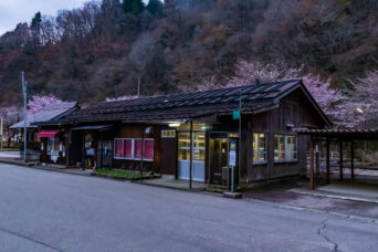 長良川鉄道越美南線・北濃駅（岐阜県：2026年4月）