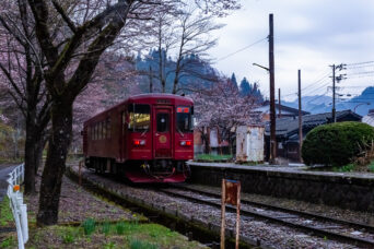 長良川鉄道越美南線・北濃駅（岐阜県：2026年4月）
