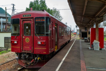 長良川鉄道越美南線・美濃市駅（岐阜県：2026年4月）