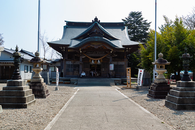岩瀬諏訪神社に参拝