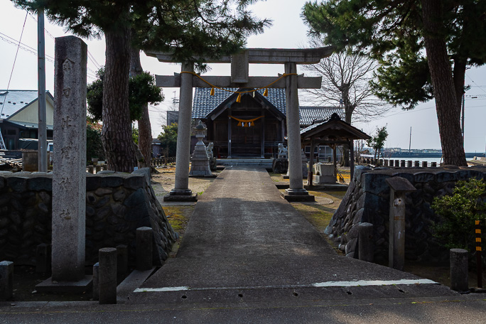 水橋の金刀比羅神社に参拝