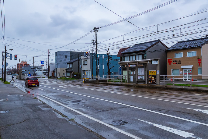 千鳥式2面2線に戻って旭ヶ丘停留場