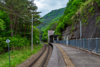 野岩鉄道会津鬼怒川線・男鹿高原駅（栃木県：2026年5月）