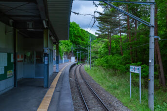 野岩鉄道会津鬼怒川線・男鹿高原駅（栃木県：2026年5月）