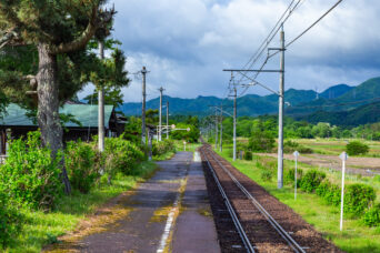 会津鉄道会津線・中荒井駅（福島県：2026年5月）