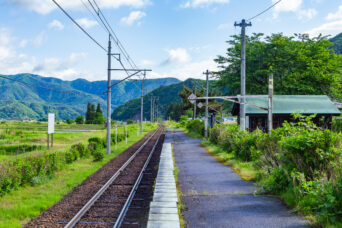 会津鉄道会津線・中荒井駅（福島県：2026年5月）